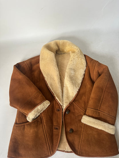 Perfect camel Spanish superior Shearling