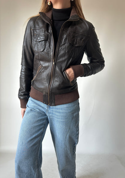 Chocolate petite bomber