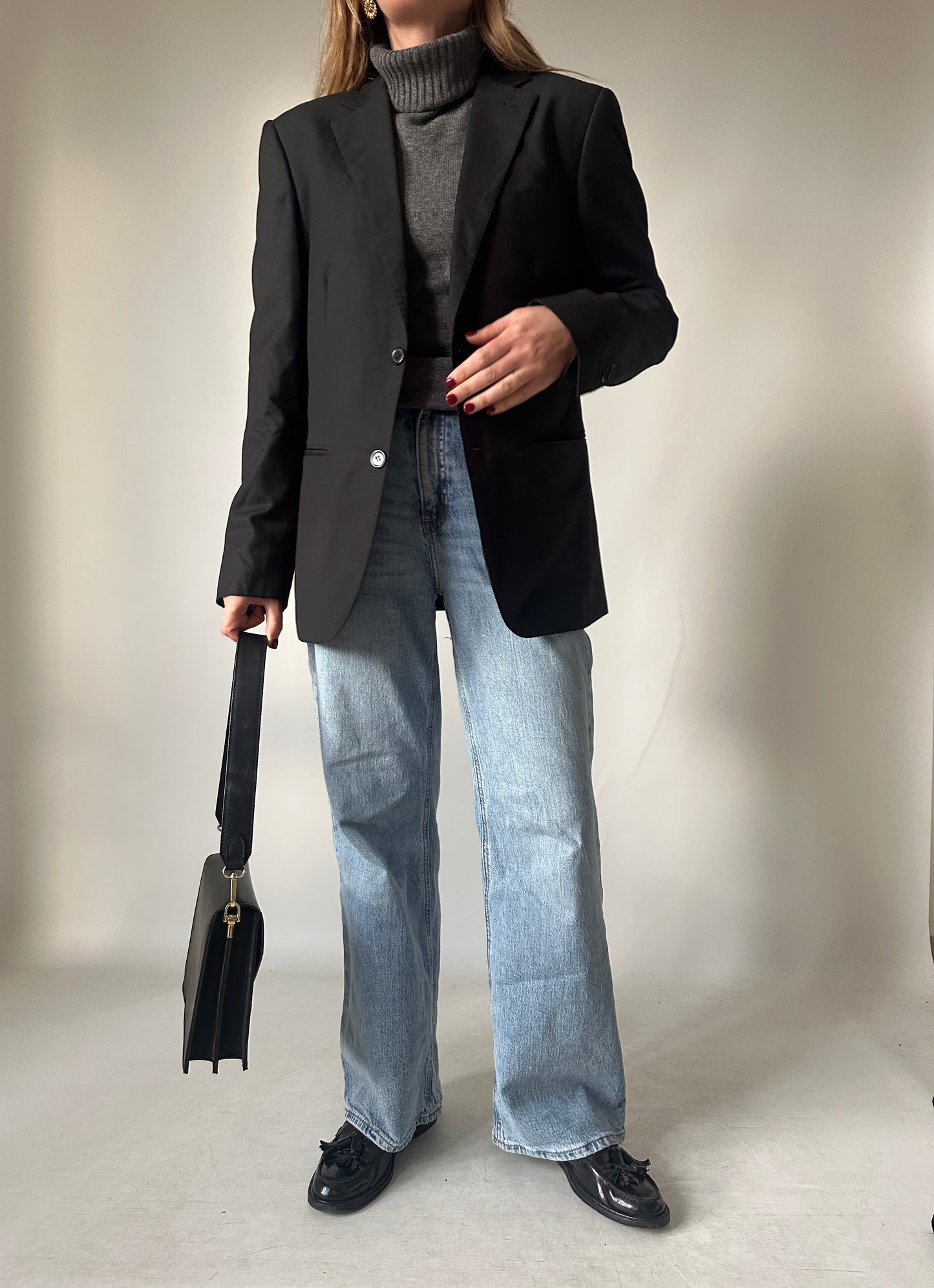Precious tailored Tasmania wool petite blazer