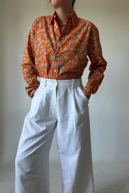 RALPH LAUREN floral shirt
