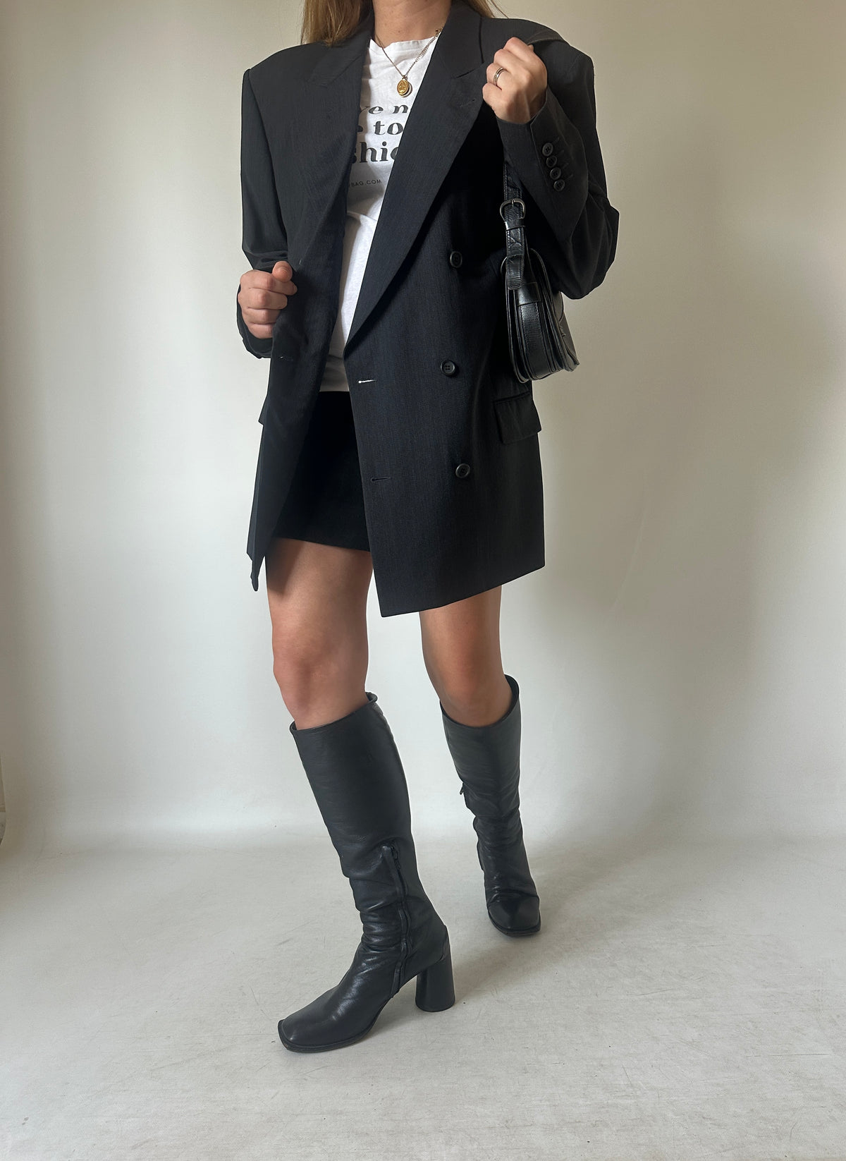 ZEGNA wool and cachemire smoking blazer