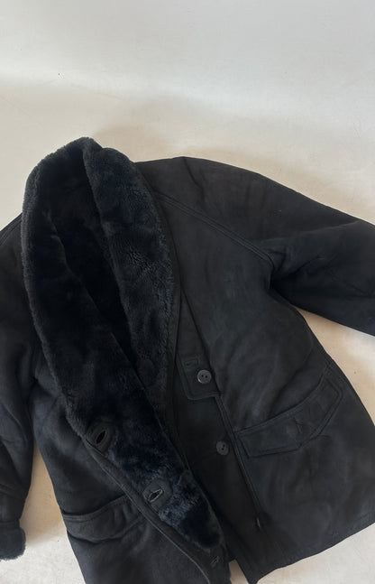 Passpartour black Shearling