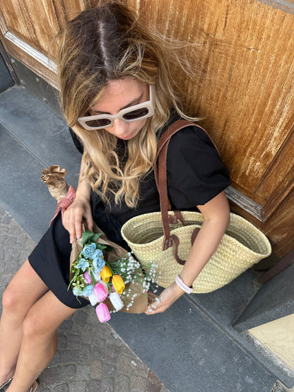 Borsa in paglia "Dolce Vita"