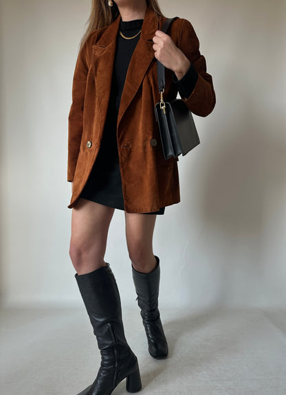 Dreamy suede petite jacket