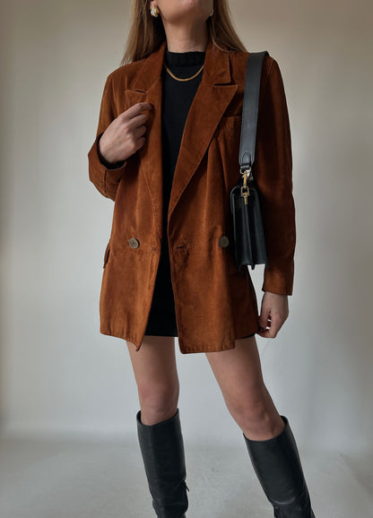 Dreamy suede petite jacket