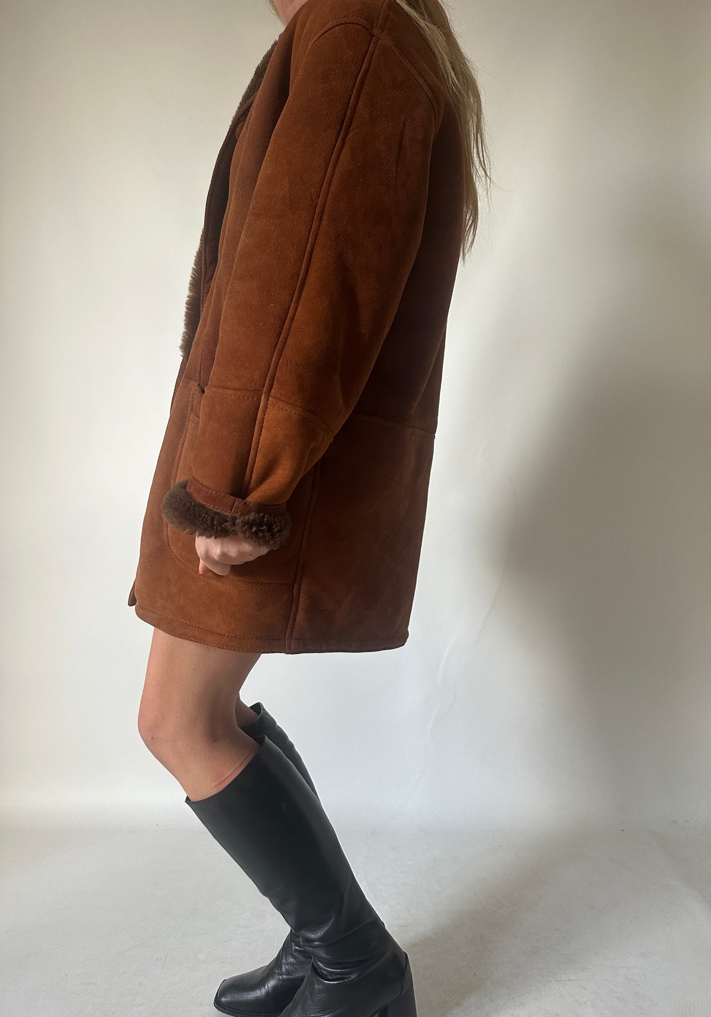 Shearling perfetto cioccolato