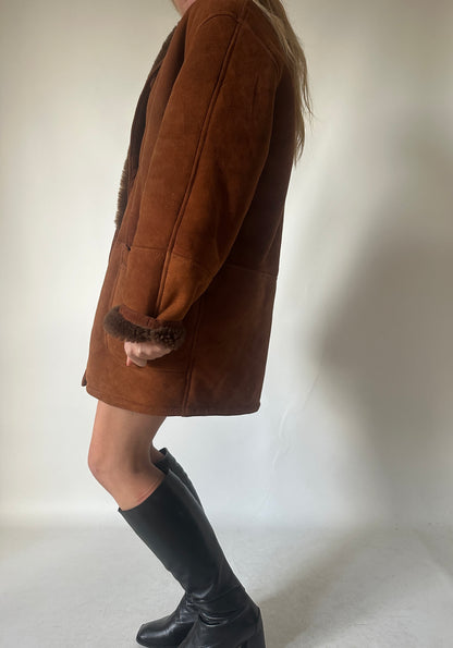 Shearling perfetto cioccolato