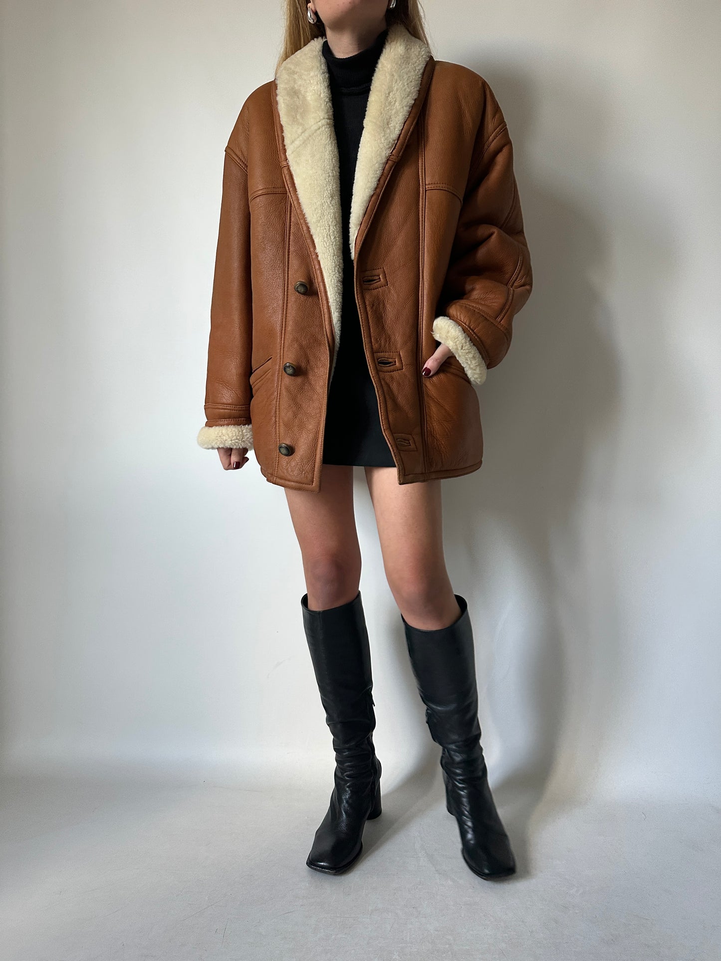 Caramel perfect Shearling