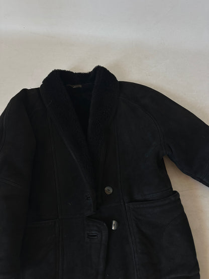 Dreamy petite black Shearling