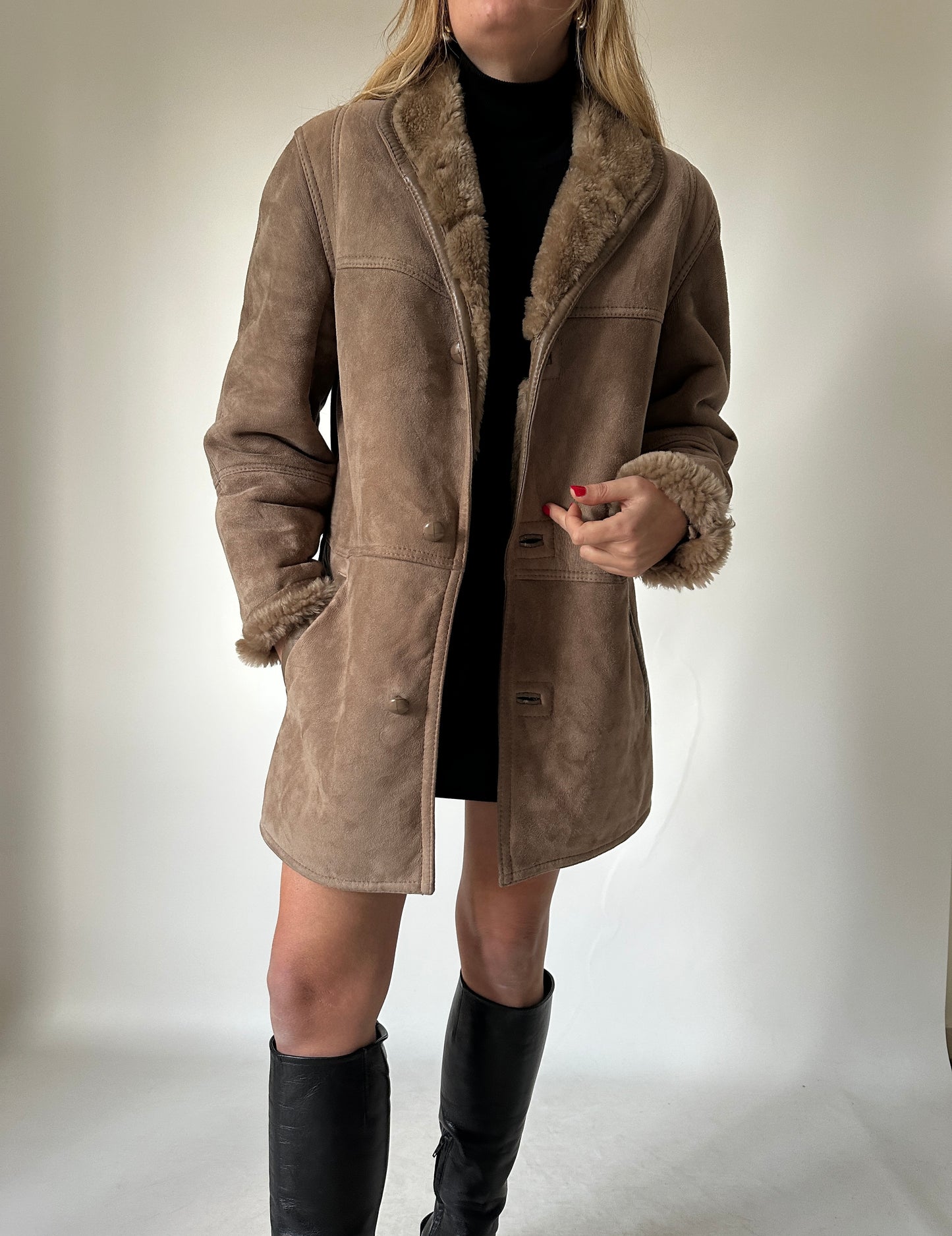 Tortora petite Shearling