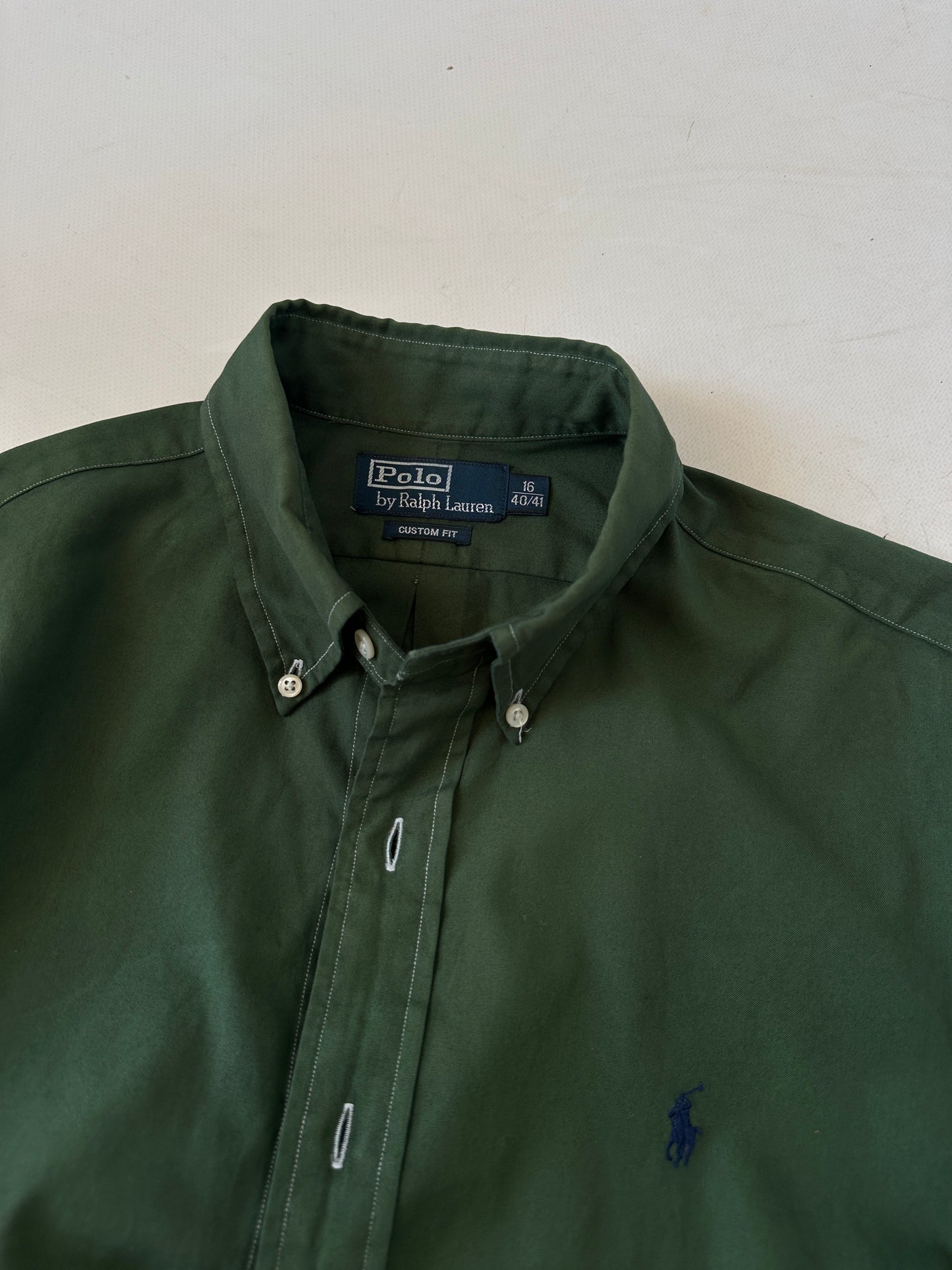 RALPH LAUREN verdone shirt