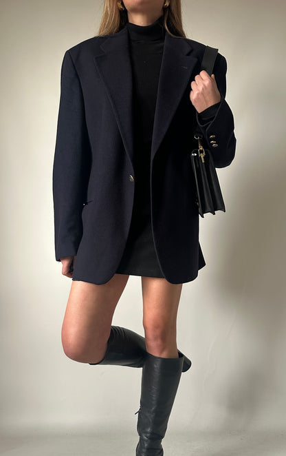 Precious wool and cachemire blazer coat