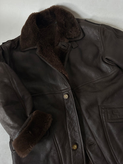Chocolate beautiful Shearling