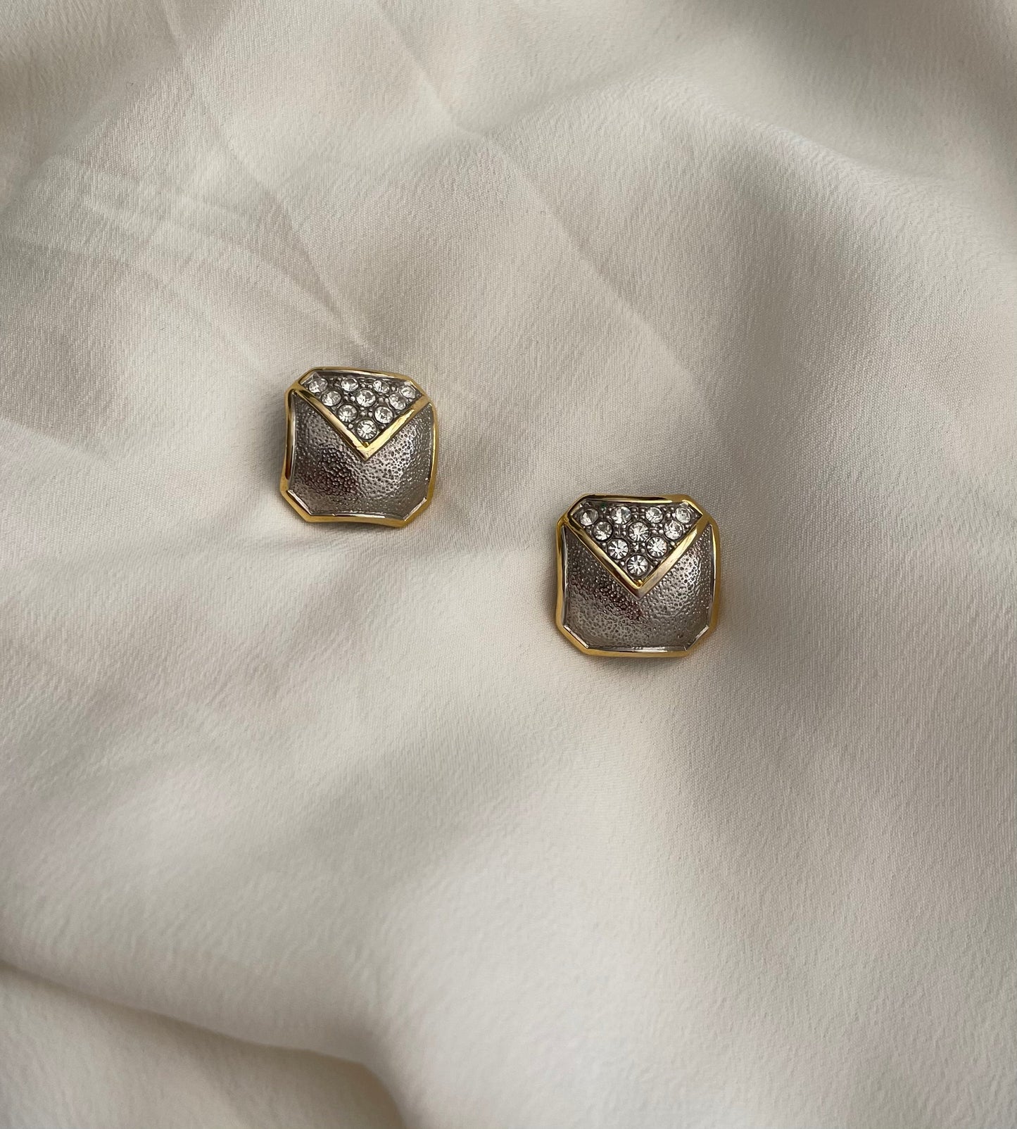 Orecchini silver con zirconi