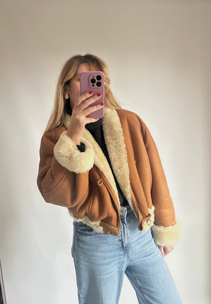 Caramel petite Shearling