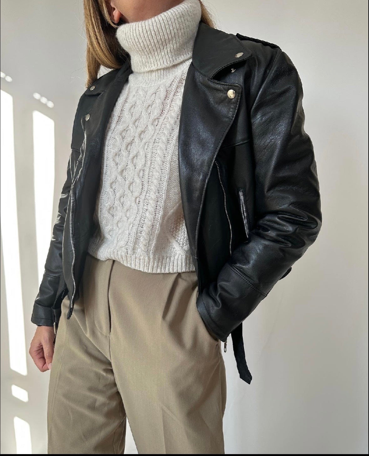 Il chiodo in pelle perfetto - nuovo