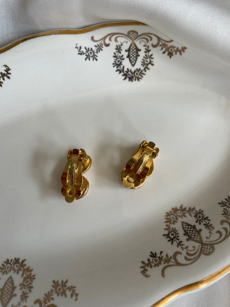 Orecchini goccia oro con zirconi