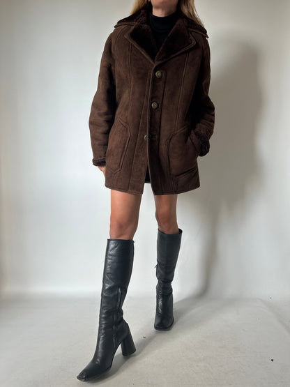 Chocolate cool Shearling