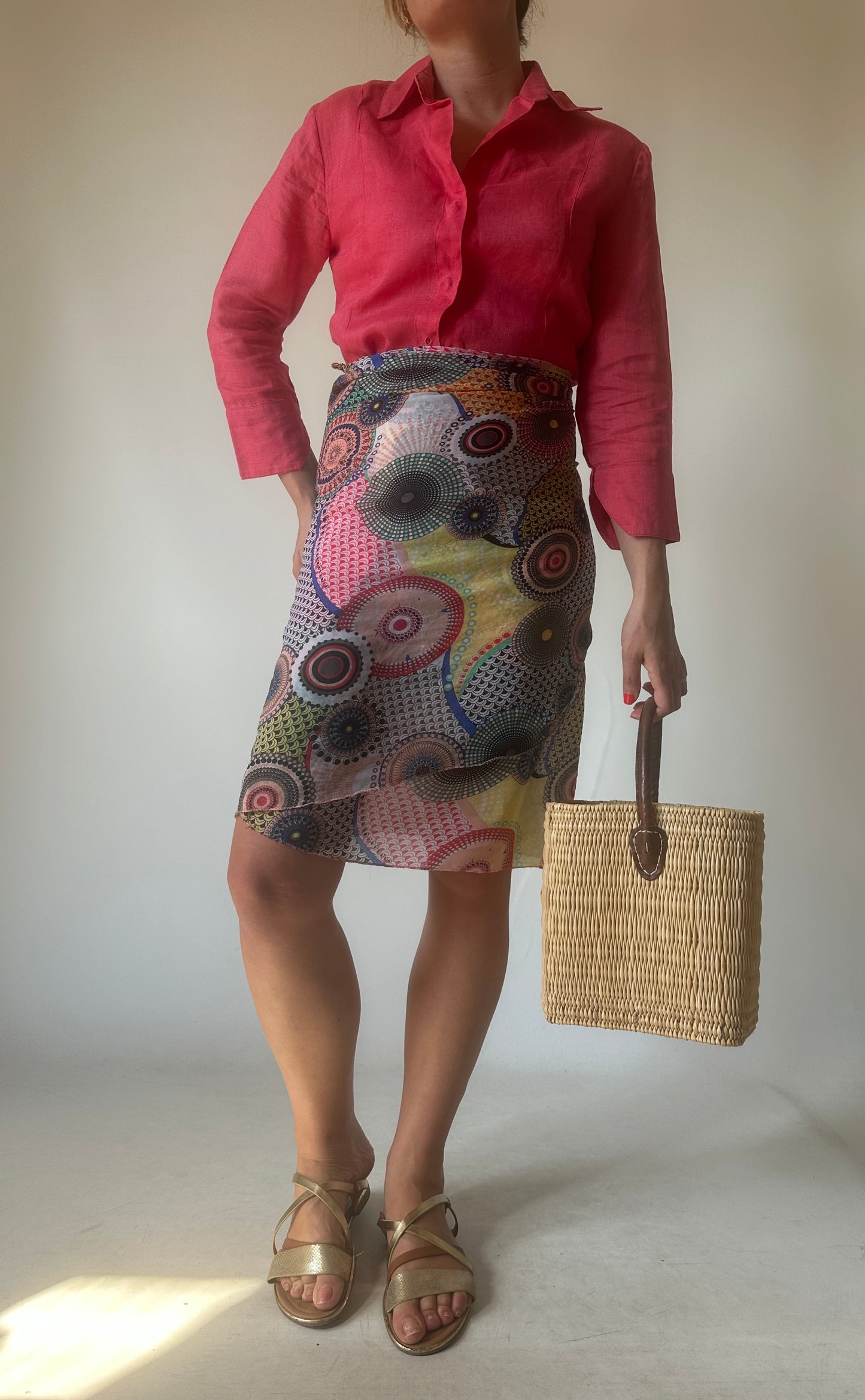 Foulard pareo multicolor