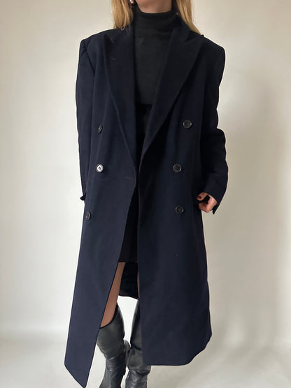 The Frankie extra long wool coat