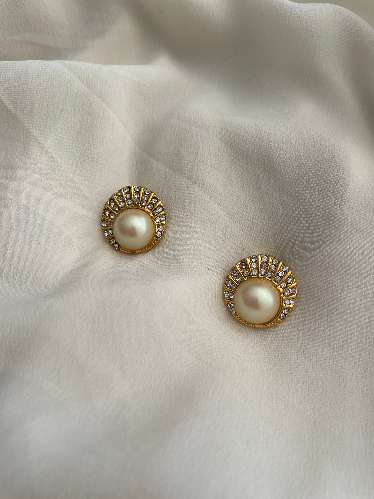 Orecchini perla e brillanti