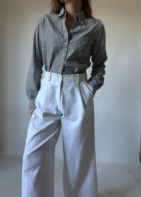 TOMMY HILFIGER slim navy shirt