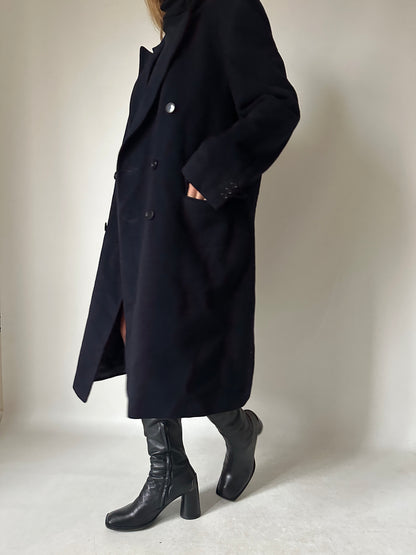 The Frankie extra long wool coat