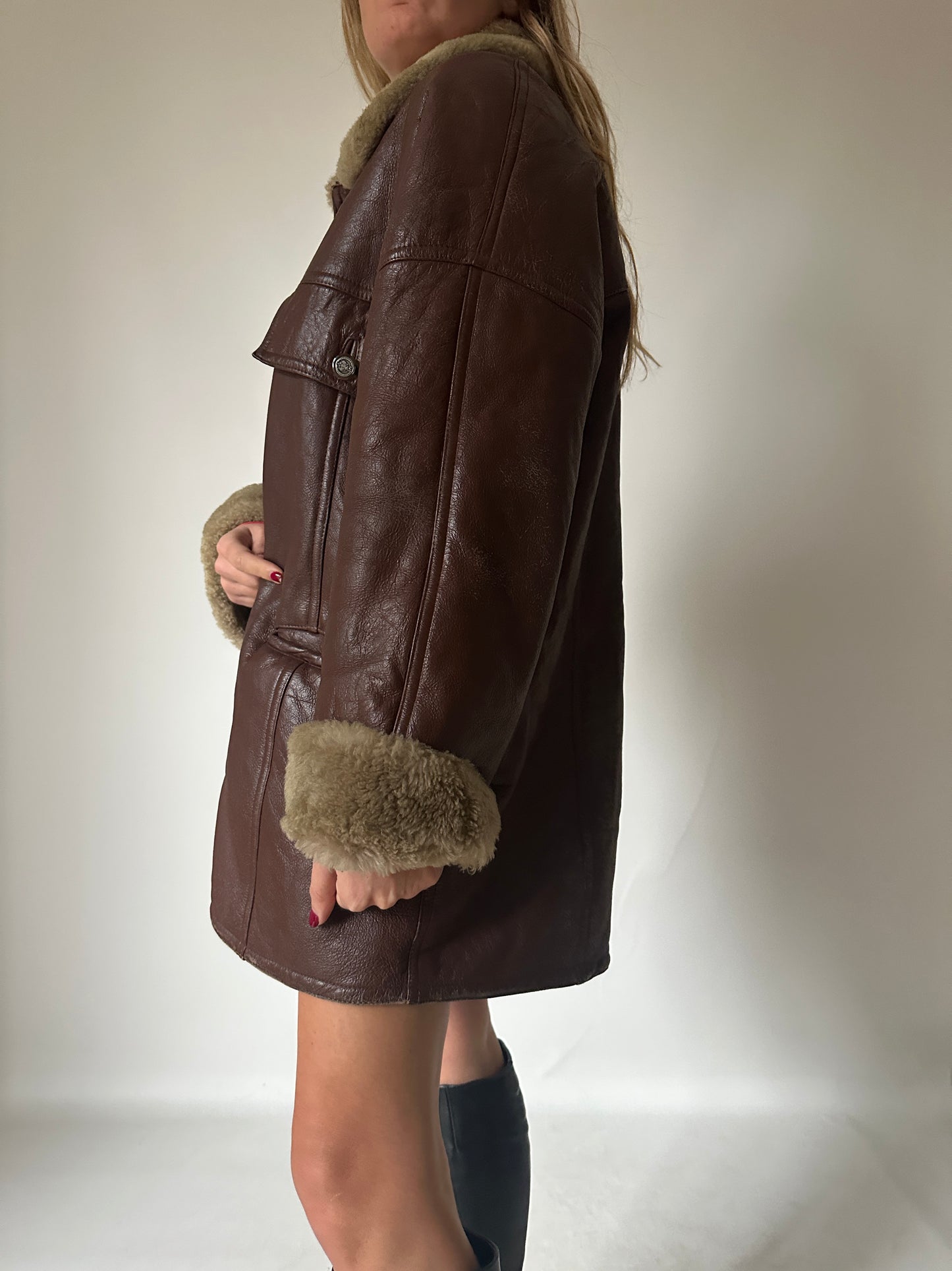 Dreamy brown Shearling