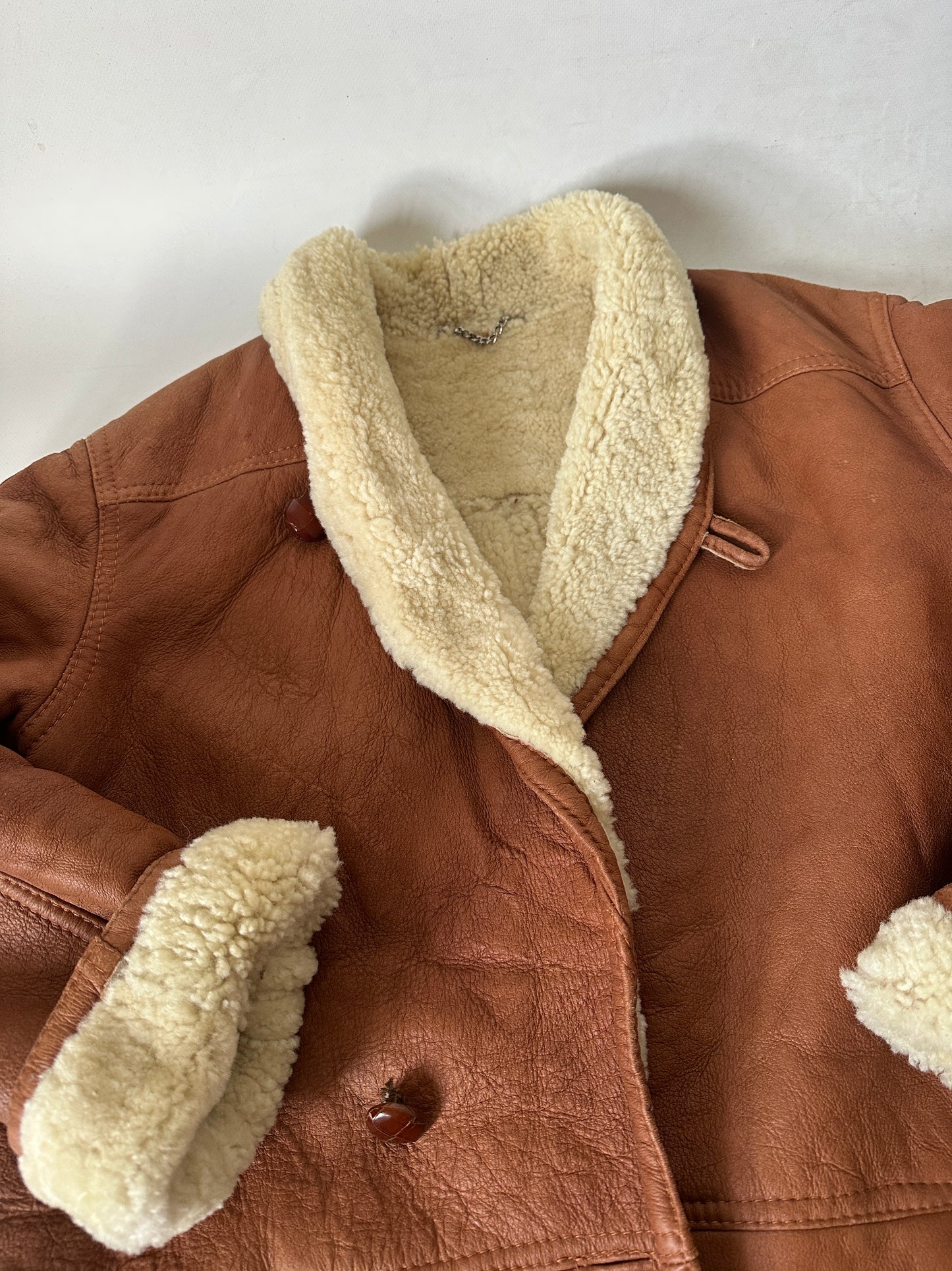 Perfect caramel Shearling