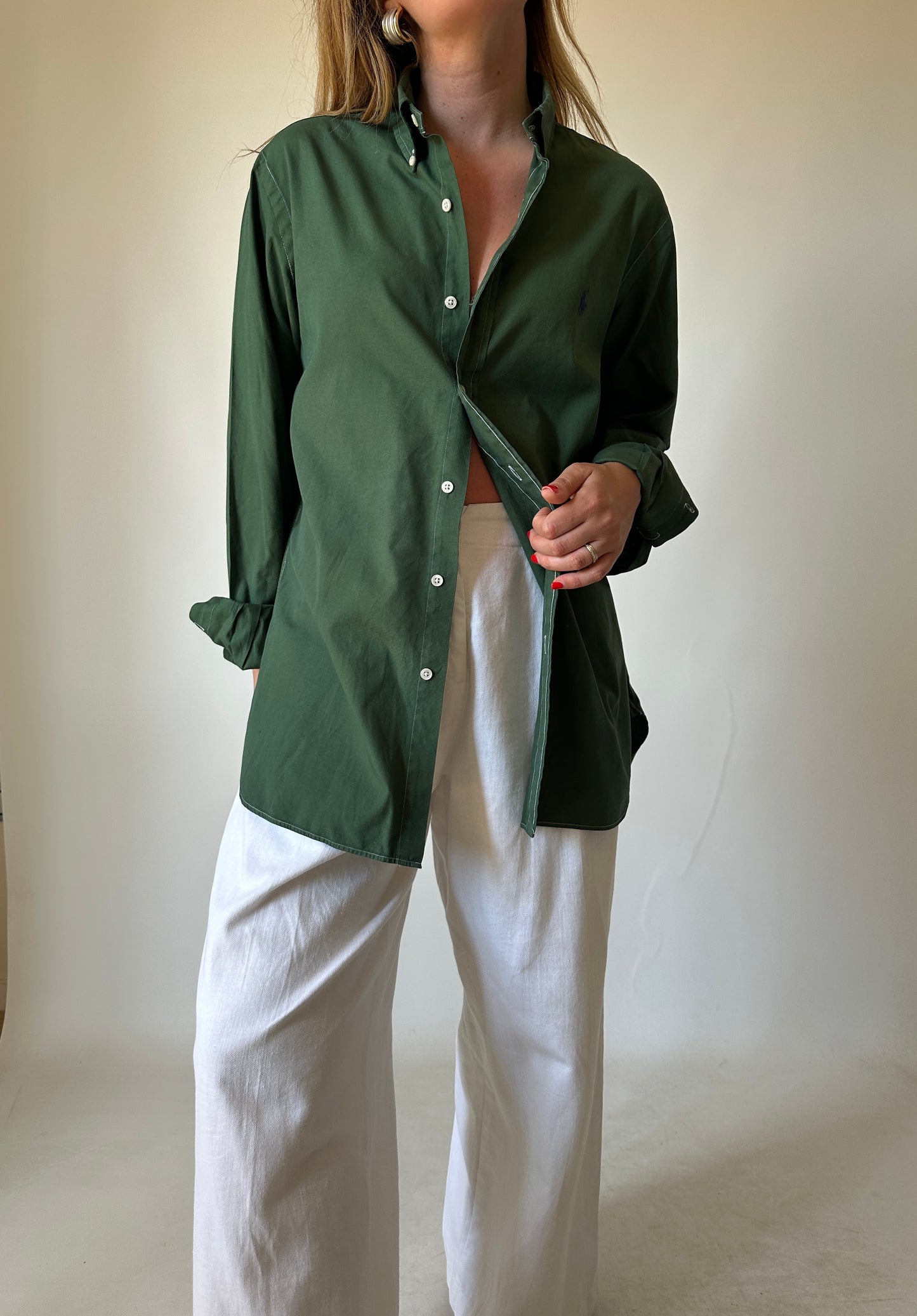 RALPH LAUREN verdone shirt
