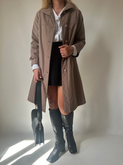 Tortora slim trenchcoat