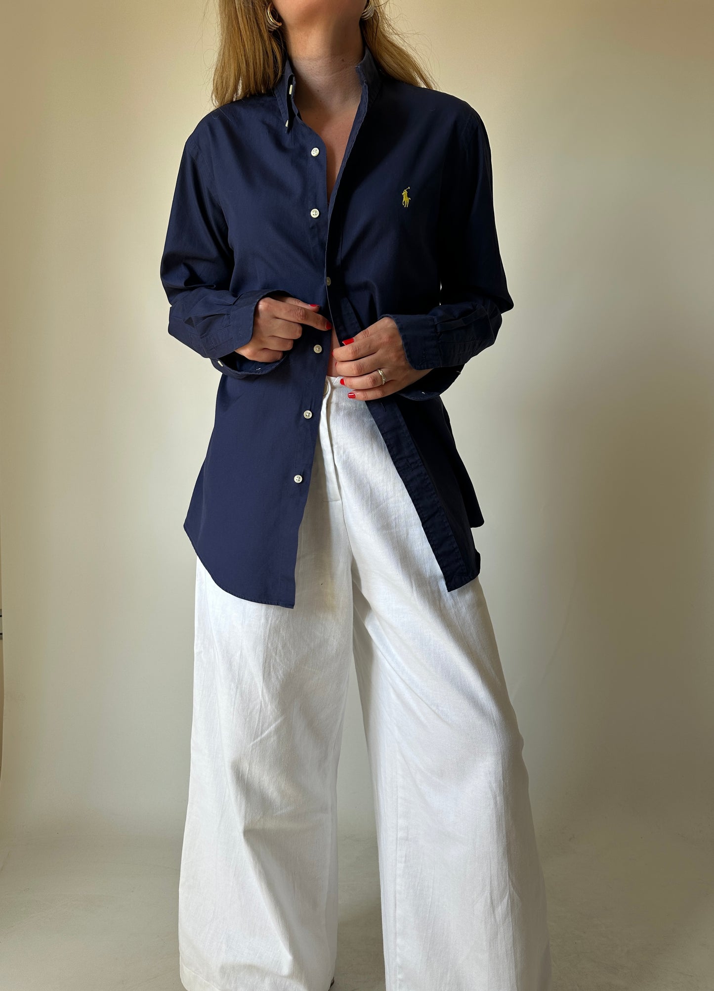 RALPH LAUREN navy shirt