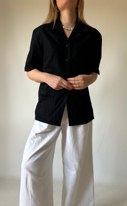 Elegant 100% linen jacket