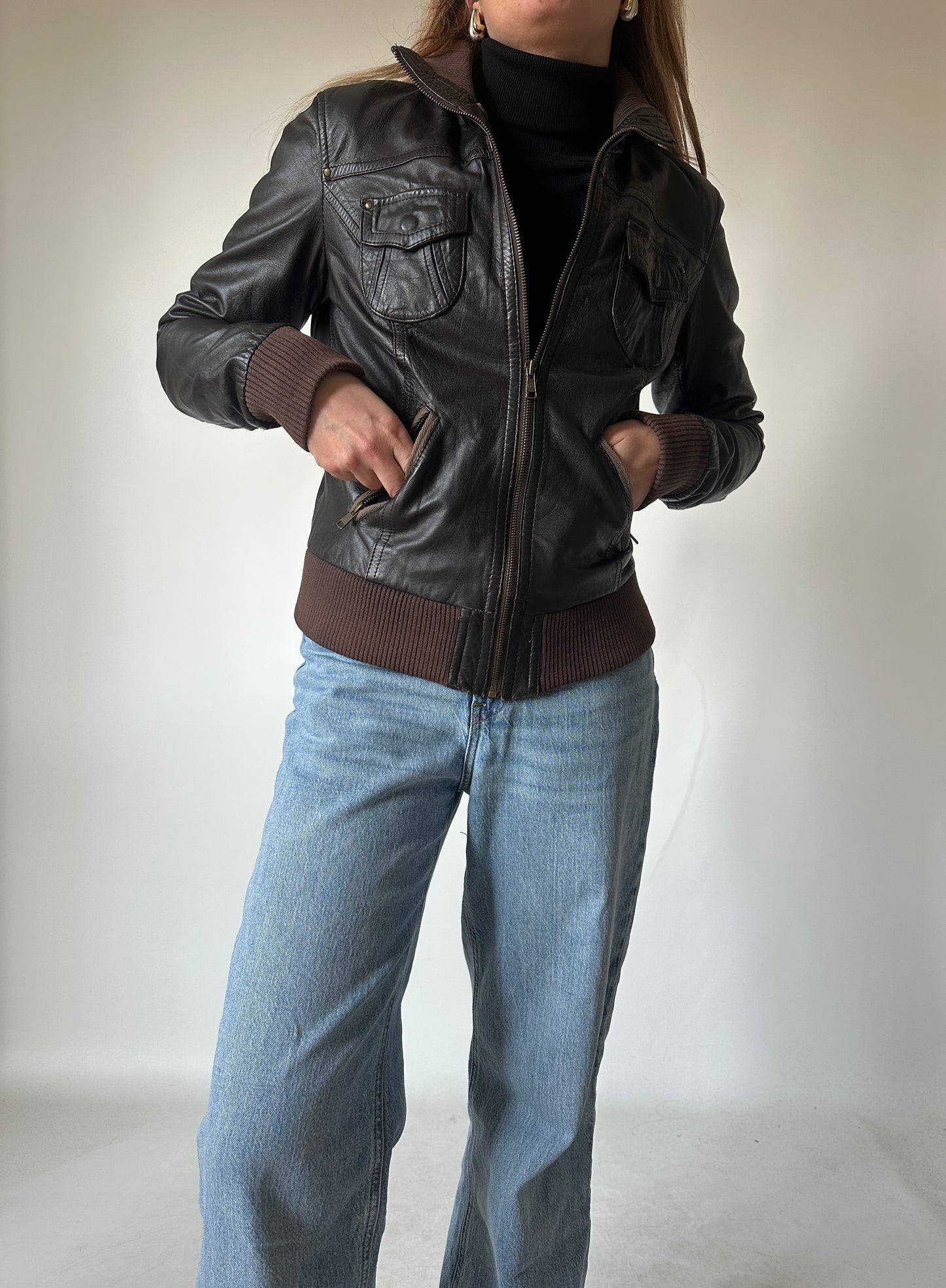 Chocolate petite bomber