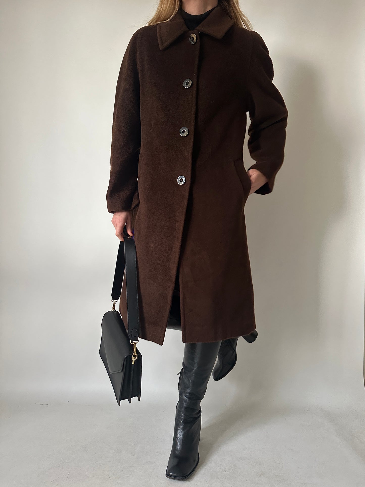 Pure merinos chocolate coat