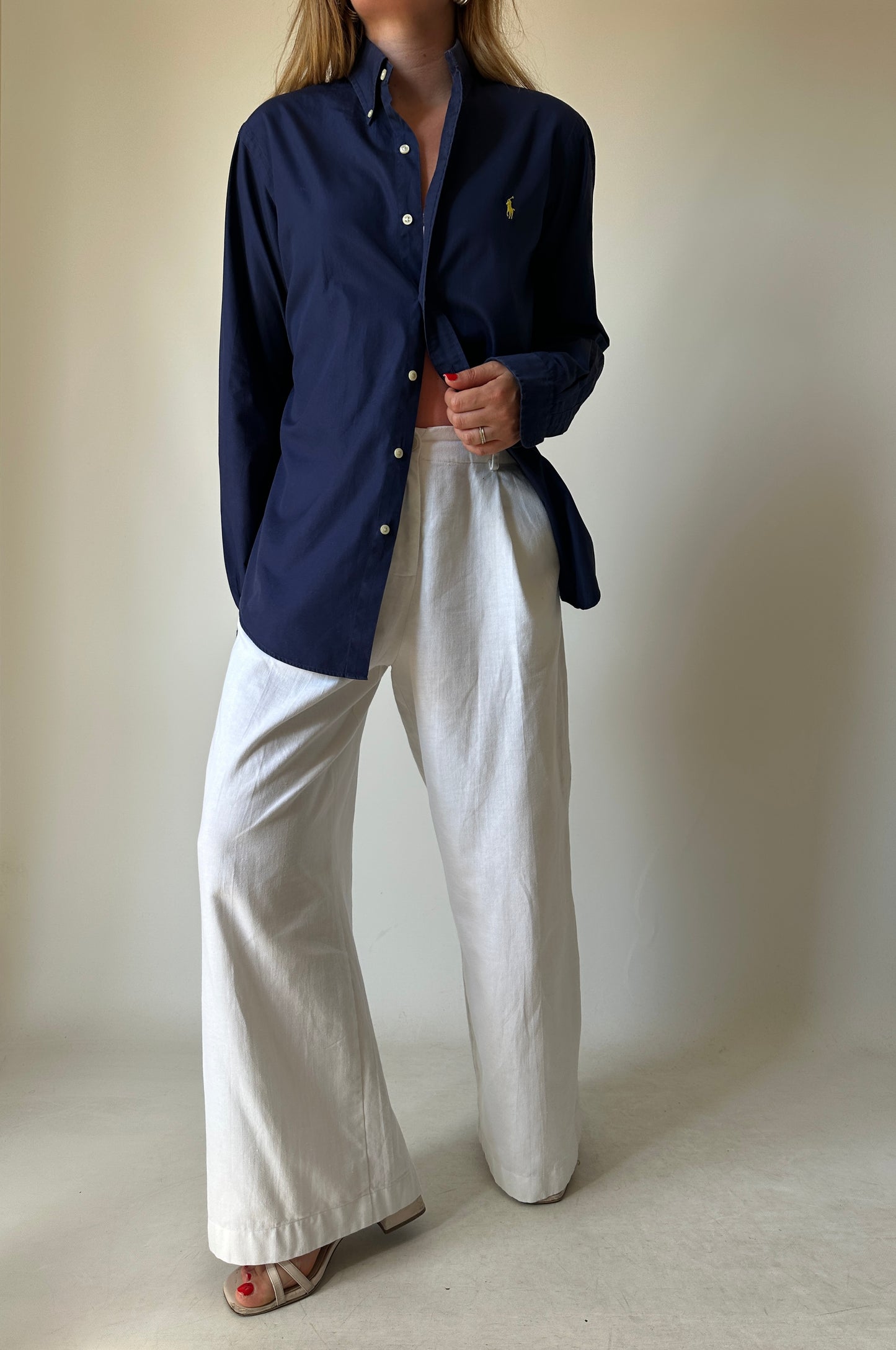 RALPH LAUREN navy shirt