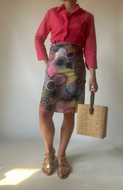 Foulard pareo multicolor