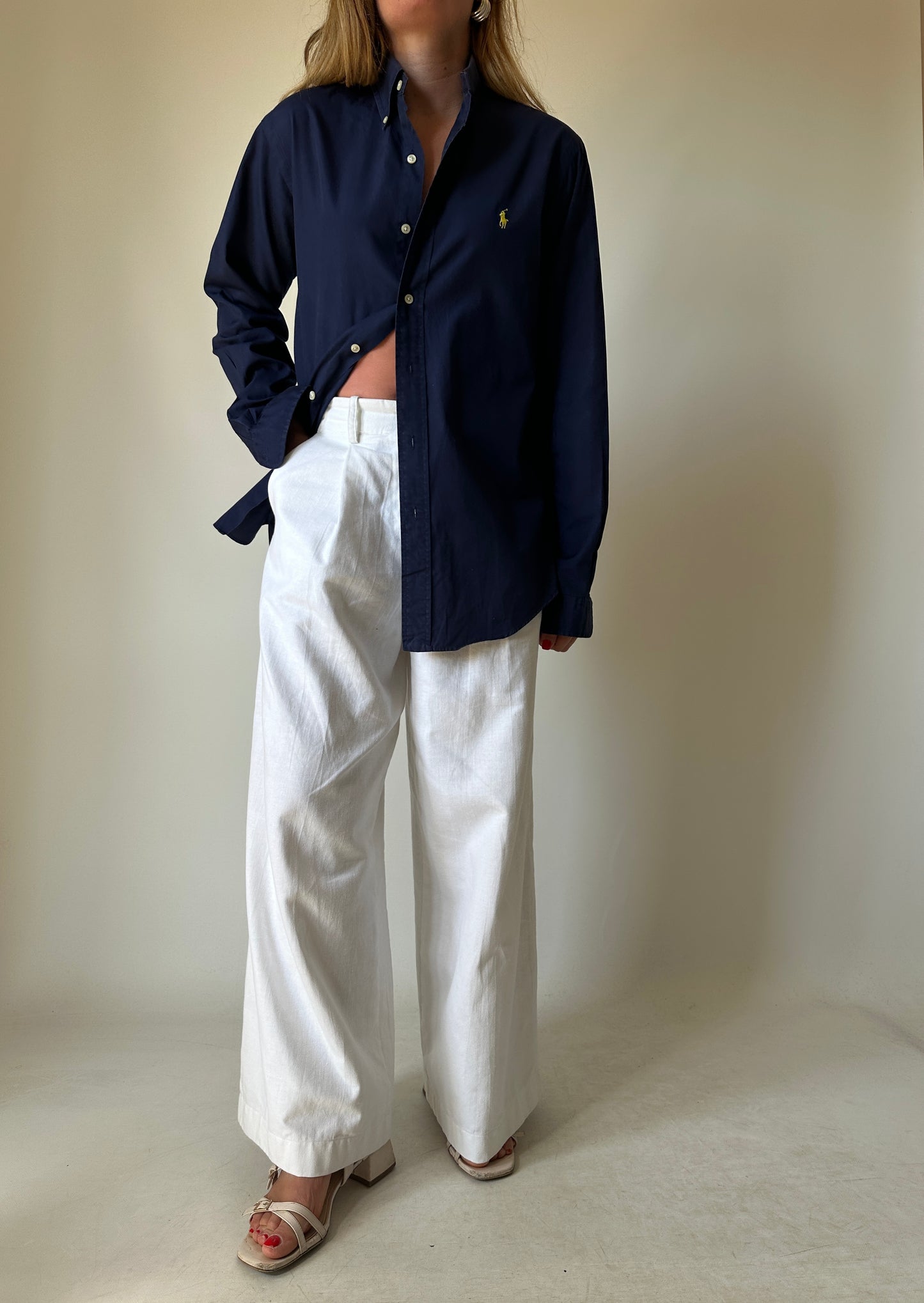 RALPH LAUREN navy shirt