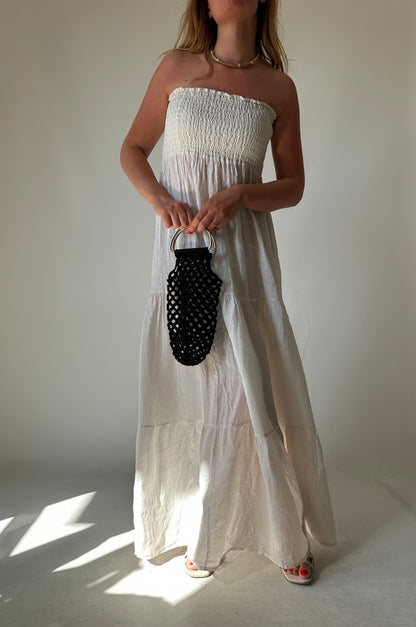 Long 100% linen dress