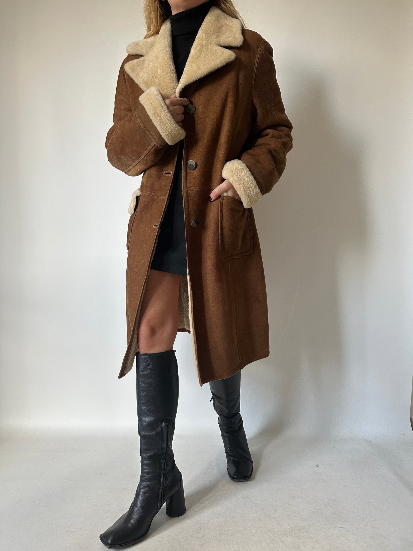 Dreamy long biscuit Shearling