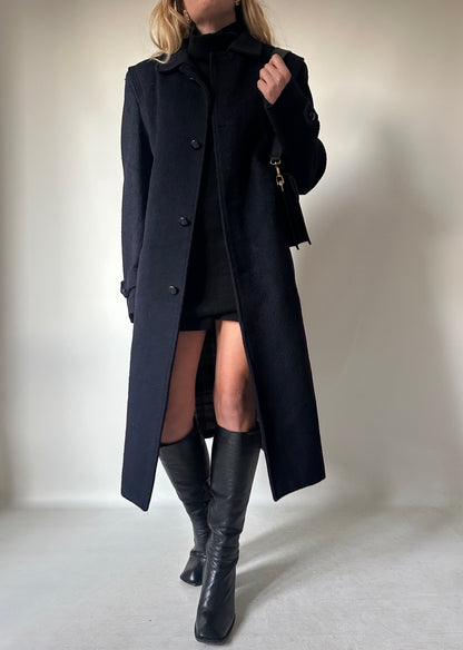 Unique loden navy coat