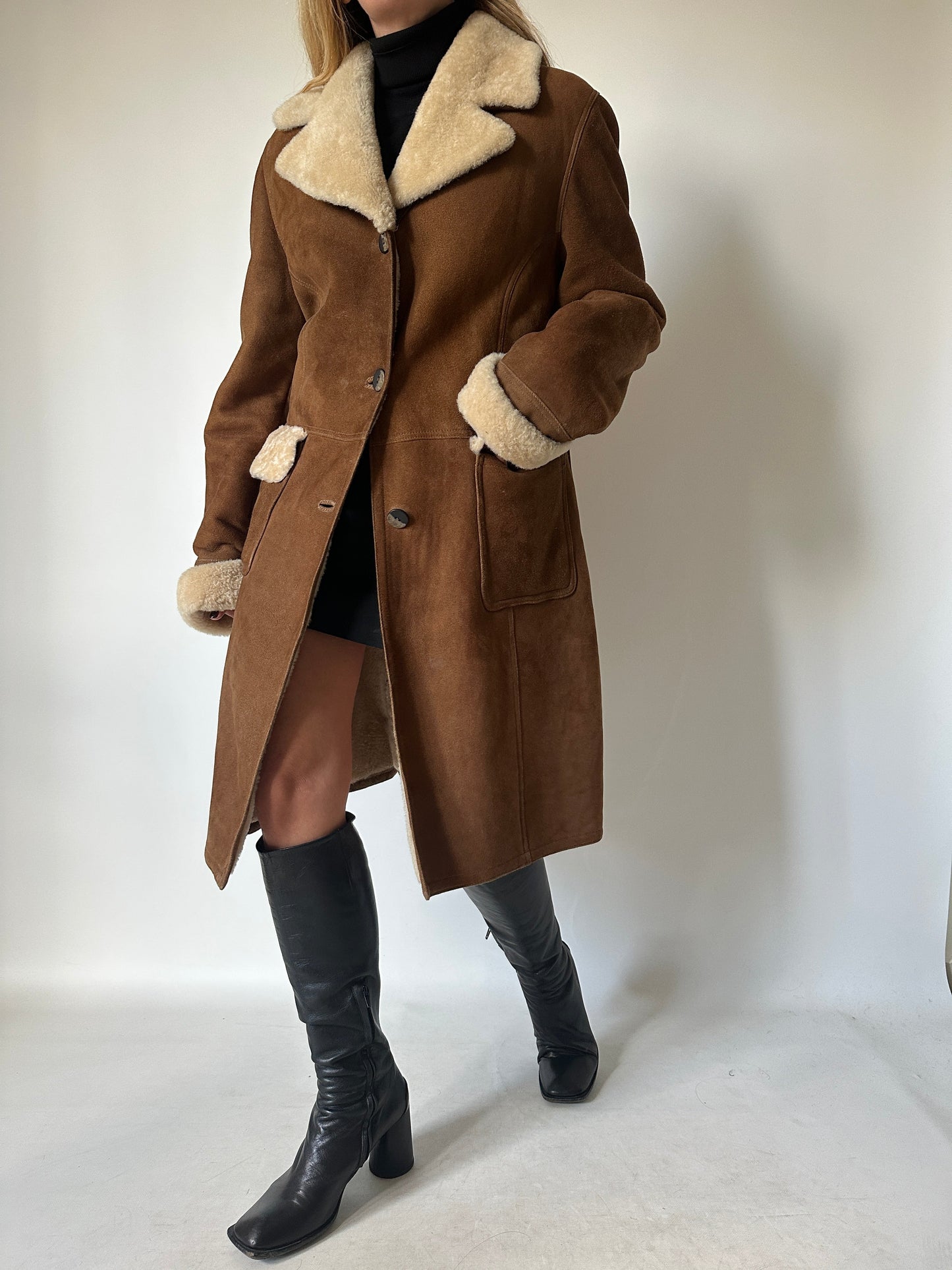 Dreamy long biscuit Shearling
