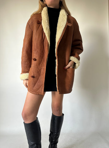 Perfect caramel Shearling
