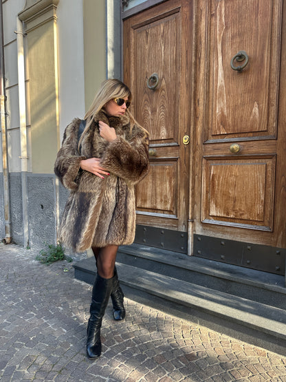 Beautiful real fox fur