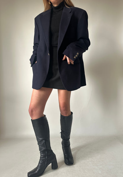 Precious wool and cachemire blazer coat