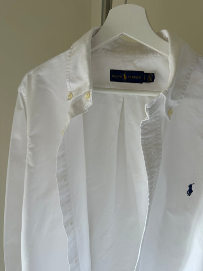 RALPH LAUREN essential white shirt