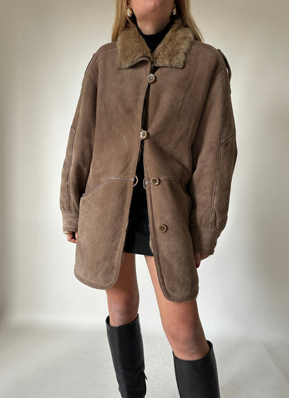Perfect brown Shearling