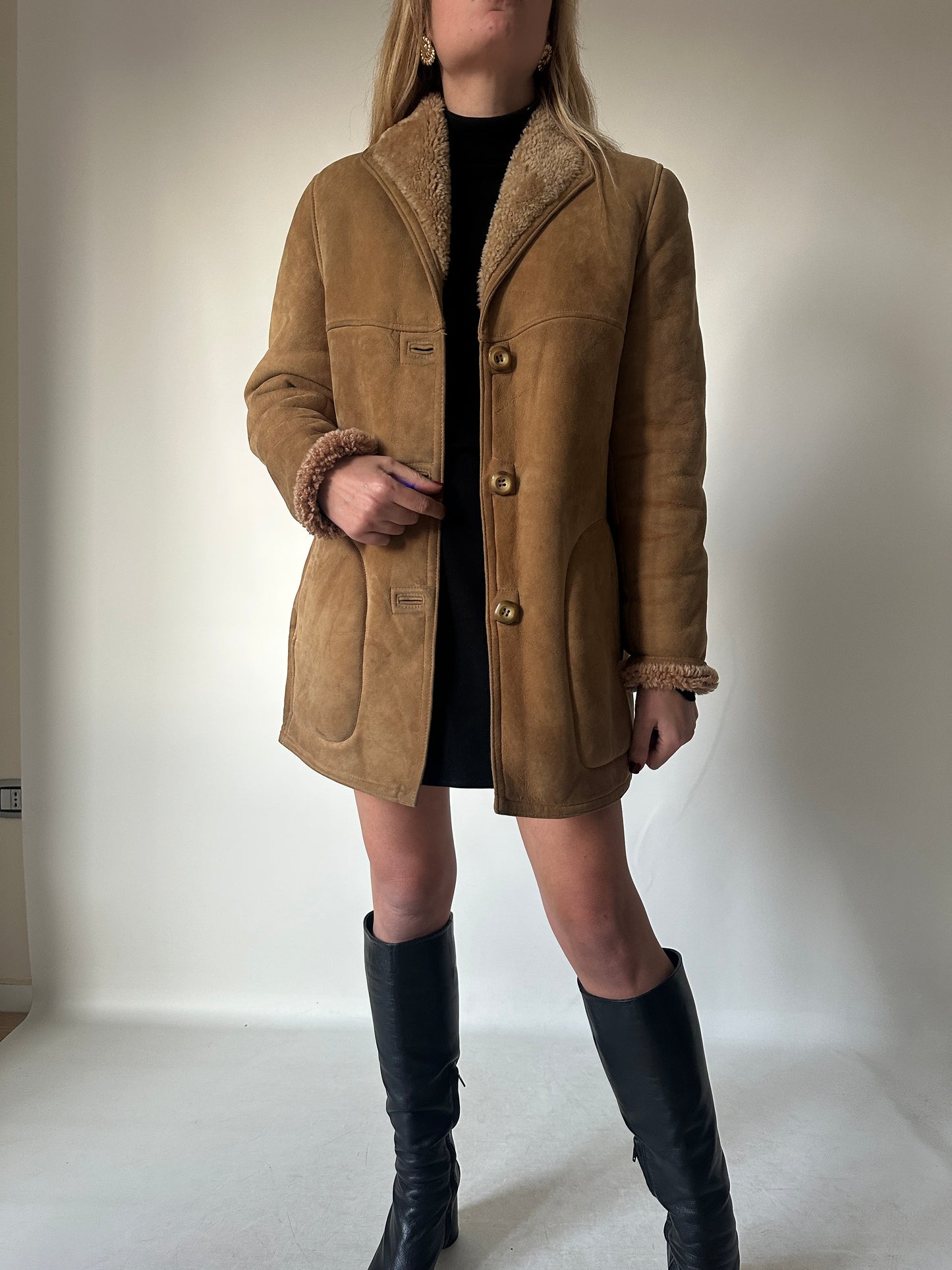 Honey petite Shearling