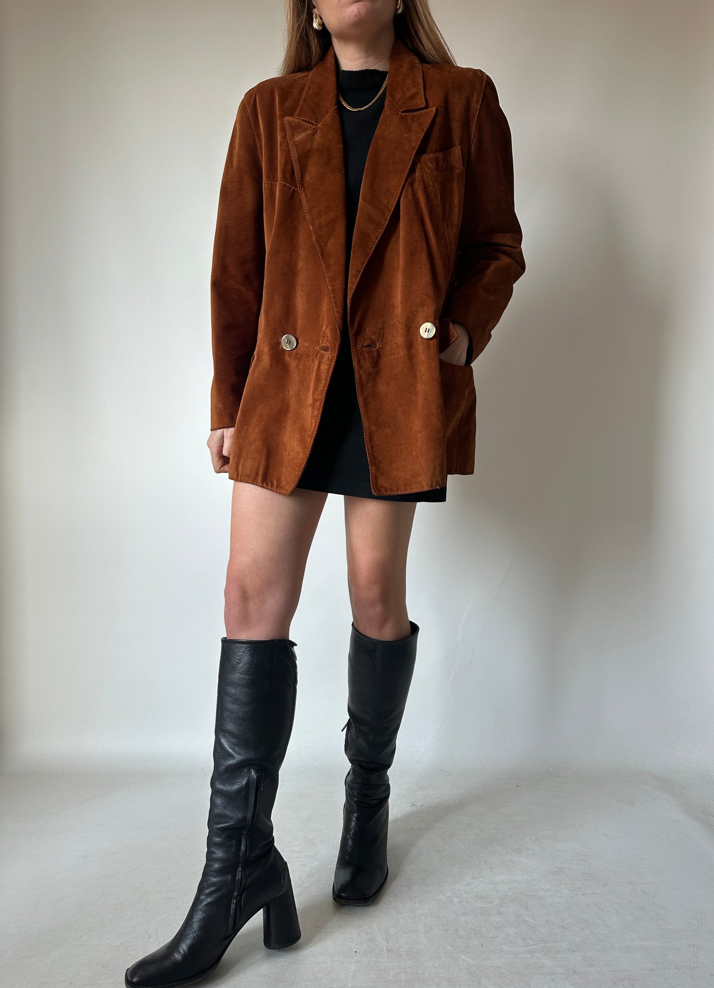 Dreamy suede petite jacket