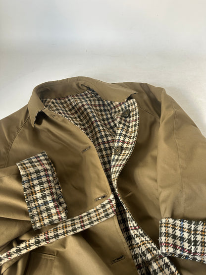 Trench cappottino double-face